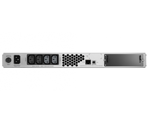 APC Smart-UPS LÍnea interactiva 1500 VA 1000 W 4 salidas AC 1U Negro