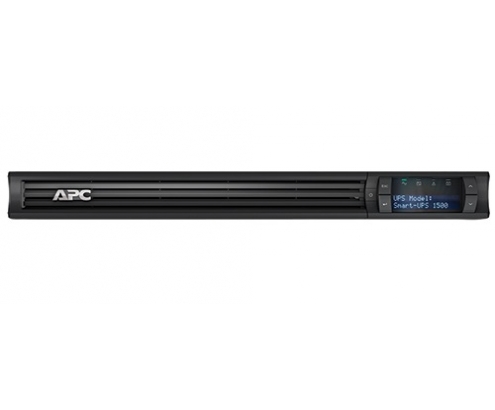 APC Smart-UPS LÍnea interactiva 1500 VA 1000 W 4 salidas AC 1U Negro