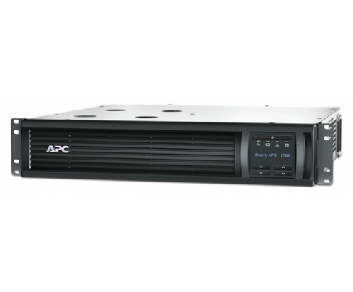 APC Smart-UPS LÍ­nea interactiva 1500VA, 1000 W, 4 salidas AC 2U Negro