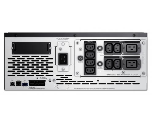 APC Smart-UPS LÍ­nea interactiva 2200 VA, 1980 W, 9 salidas AC (2U) Negro