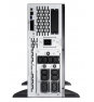 APC Smart-UPS LÍ­nea interactiva 3000 VA 2700 W 10 salidas AC 4U Negro, Acero inoxidable