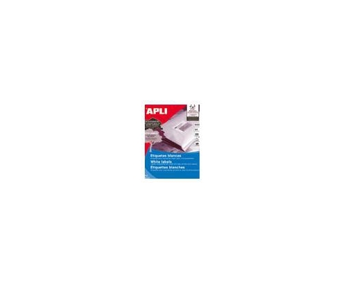 APLI 01796 etiqueta autoadhesiva Blanco 4000 pieza(s)