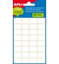 APLI 02661 etiqueta autoadhesiva Alrededor Permanente Blanco 210 pieza(s)
