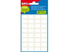 APLI 02661 etiqueta autoadhesiva Alrededor Permanente Blanco 210 pieza...