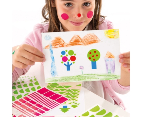 APLI 04861 pegatina para niños