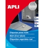 APLI 10071 etiqueta autoadhesiva Plata 20 pieza(s)