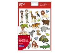 APLI 11433 etiqueta decorativa engomada Desmontable