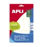 APLI 1642 etiqueta autoadhesiva Rectángulo Permanente Blanco 150 pieza(s)