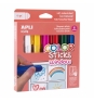 APLI 19363 marcador de tiza Bala Azul, Verde, Rosa, Rojo, Blanco, Amarillo 6 pieza(s)