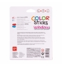 APLI 19363 marcador de tiza Bala Azul, Verde, Rosa, Rojo, Blanco, Amarillo 6 pieza(s)