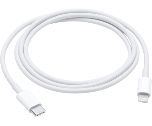 Apple Cable de conector Lightning/USB C 1 m Blanco