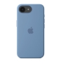 Apple Funda de silicona para el iPhone 16e - Azul invierno