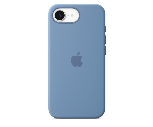 Apple Funda de silicona para el iPhone 16e - Azul invierno