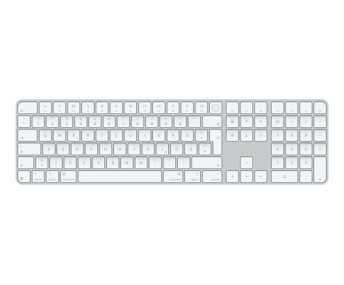 Apple Magic teclado Universal USB + Bluetooth QWERTZ Alemán Blanco