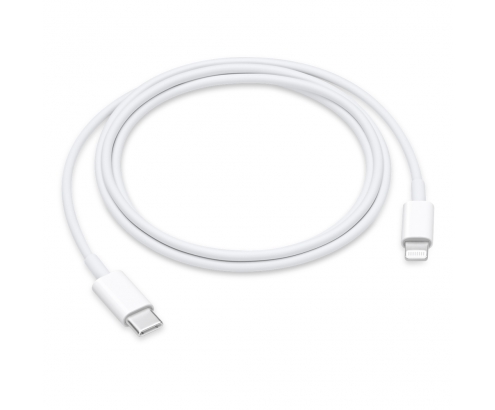 Apple MUQ93ZM/A cable de conector Lightning 1 m Blanco