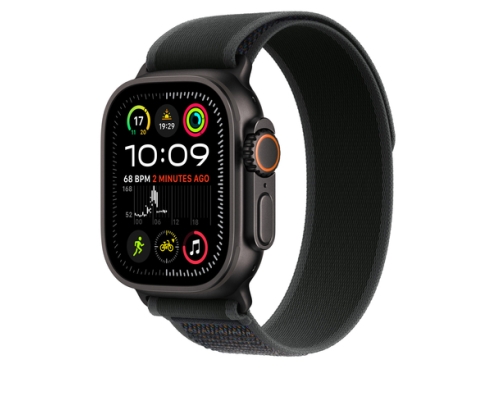 Apple MYQ53ZM/A Accesorios para dispositivos vestibles inteligentes Grupo de rock Negro Nylon, Poliéster, Spandex, Titanio