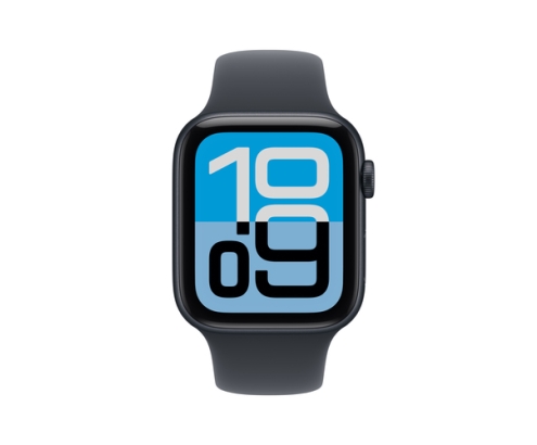 Apple Watch SE (3nd generation) OLED 44 mm Digital 368 x 448 Pixeles Pantalla táctil 5G Negro Wifi GPS (satélite)