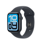 Apple Watch SE (3nd generation) OLED 44 mm Digital 368 x 448 Pixeles Pantalla táctil Negro Wifi GPS (satélite)