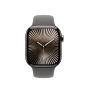 Apple Watch Series 10 OLED 42 mm Digital 374 x 446 Pixeles Pantalla táctil 4G Titanio Wifi GPS (satélite)