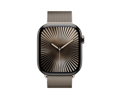 Apple Watch Series 10 OLED 46 mm Digital 416 x 496 Pixeles Pantalla táctil 4G Titanio Wifi GPS (satélite)