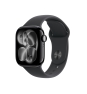 Apple Watch Series 11 OLED 42 mm Digital 374 x 446 Pixeles Pantalla táctil 5G Negro Wifi GPS (satélite)