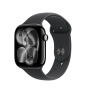 Apple Watch Series 11 OLED 46 mm Digital 416 x 496 Pixeles Pantalla táctil 5G Negro Wifi GPS (satélite)