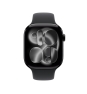 Apple Watch Series 11 OLED 46 mm Digital 416 x 496 Pixeles Pantalla táctil 5G Negro Wifi GPS (satélite)