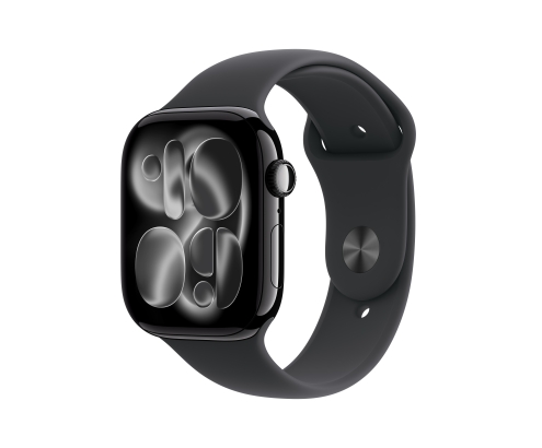 Apple Watch Series 11 OLED 46 mm Digital 416 x 496 Pixeles Pantalla táctil 5G Negro Wifi GPS (satélite)