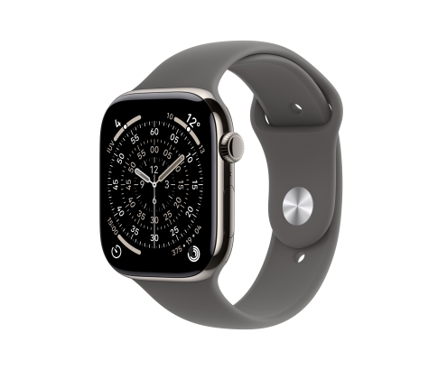 Apple Watch Series 11 OLED 46 mm Digital 416 x 496 Pixeles Pantalla táctil 5G Titanio Wifi GPS (satélite)