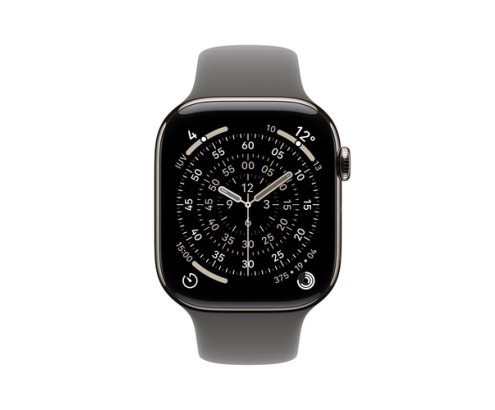 Apple Watch Series 11 OLED 46 mm Digital 416 x 496 Pixeles Pantalla táctil 5G Titanio Wifi GPS (satélite)
