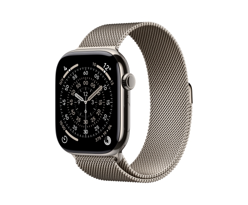 Apple Watch Series 11 OLED 46 mm Digital 416 x 496 Pixeles Pantalla táctil 5G Titanio Wifi GPS (satélite)