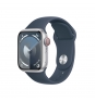 Apple Watch Series 9 41 mm Digital 352 x 430 Pixeles Pantalla táctil 4G Plata Wifi GPS (satélite)