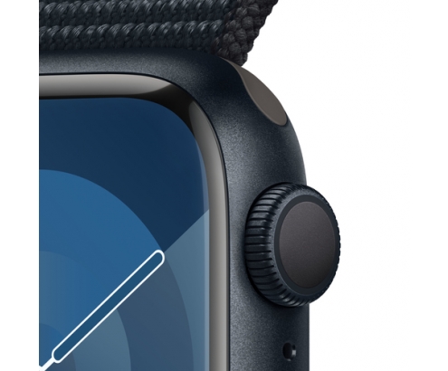 Apple Watch Series 9 41 mm Digital 352 x 430 Pixeles Pantalla táctil Negro Wifi GPS (satélite)