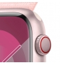 Apple Watch Series 9 45 mm Digital 396 x 484 Pixeles Pantalla táctil 4G Rosa Wifi GPS (satélite)