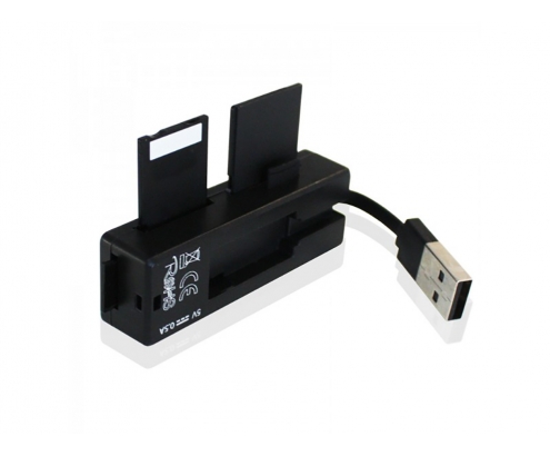 APPROX APPCR01B MULTILECTOR EXTERNO USB 2.0 NEGRO