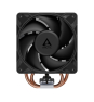 ARCTIC Freezer 36-S Procesador Refrigerador de aire 12 cm Negro, Acero inoxidable 1 pieza(s)