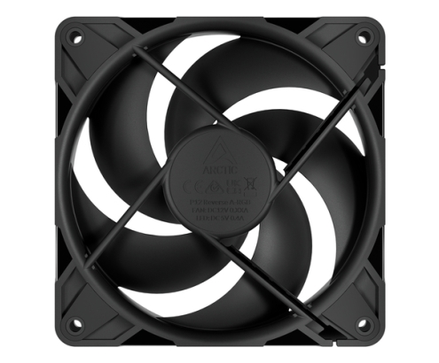 ARCTIC Freezer P12 Pro Reverse Carcasa del ordenador Ventilador 12 cm Negro 1 pieza(s)
