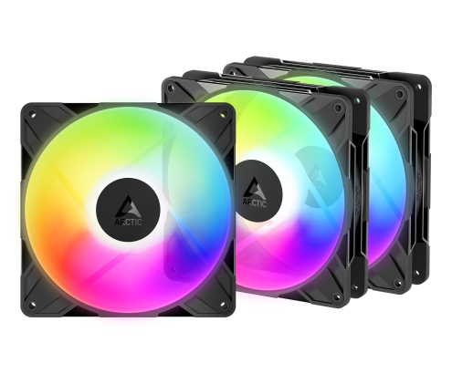 ARCTIC Freezer P14 Pro Reverse A-RGB - 3 Pack Carcasa del ordenador Ventilador 14 cm Negro 3 pieza(s)