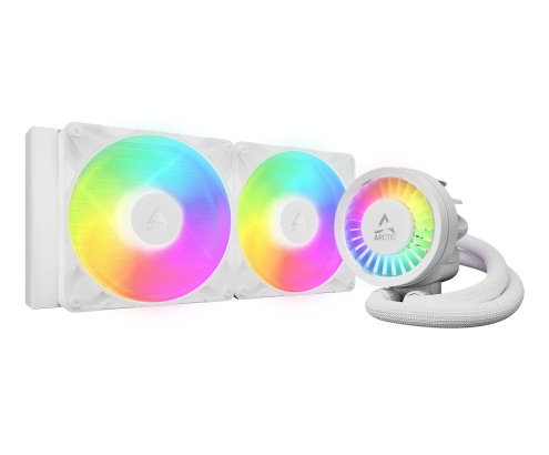 ARCTIC Liquid Freezer III Pro 280 A-RGB (White) Procesador Sistema de refrigeración líquida todo en uno 12 cm Blanco 1 pieza(s)