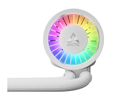 ARCTIC Liquid Freezer III Pro 280 A-RGB (White) Procesador Sistema de refrigeración líquida todo en uno 12 cm Blanco 1 pieza(s)