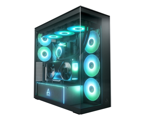 ARCTIC Xtender VG Black (Mirror Glass) Midi Tower Negro