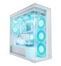 ARCTIC Xtender VG White (Clear Glass) Midi Tower Blanco