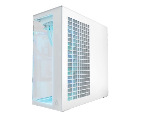 ARCTIC Xtender VG White (Clear Glass) Midi Tower Blanco