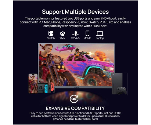 Arzopa A3C Pro con Funda 13.3