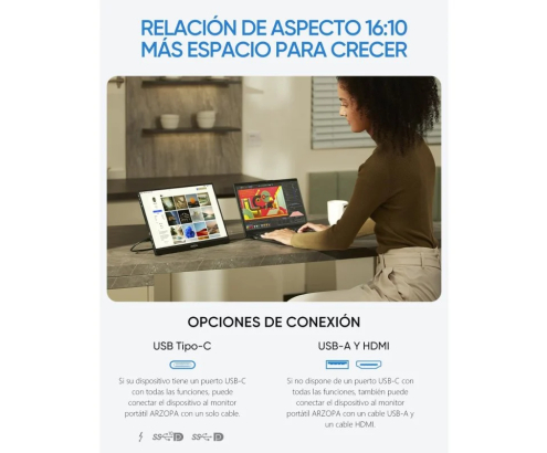 Arzopa Z1RC | Monitor portátil de 16
