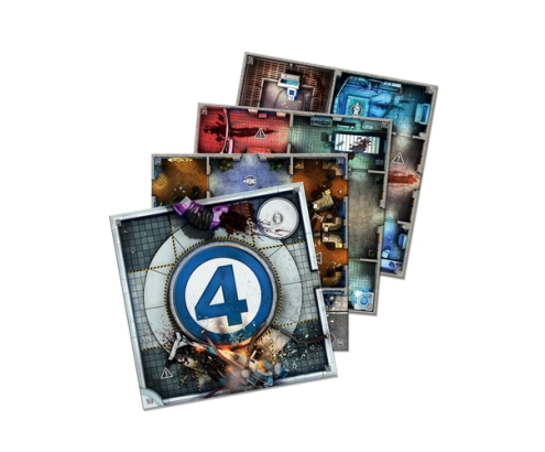 Asmodee CMMZB004 juego de tablero Marvel Zombies: Fantastic 4 Under Siege 60 min Juego De Cartas Interpretación de roles