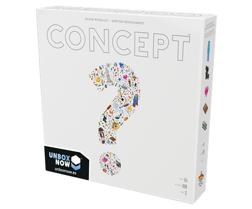 Asmodee Concept 40 min Juego De Cartas Emparejamiento