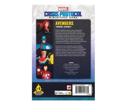 Asmodee CP141 juego de tablero MCP: Avengers Affiliation Pack 90 min Juego de mesa Interpretación de roles