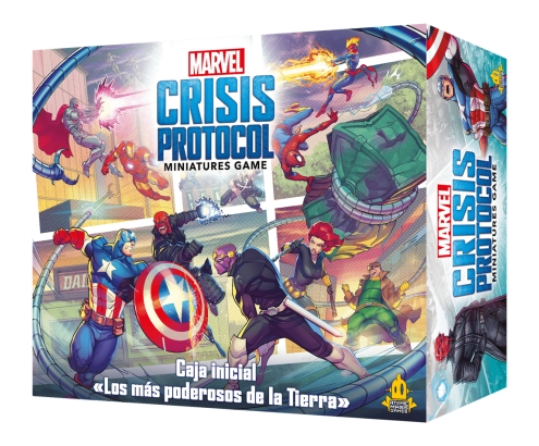 Asmodee CP143ES juego de tablero MCP: Marvel Crisis Protocol Caja inicial 45 min Juego de mesa Interpretación de roles