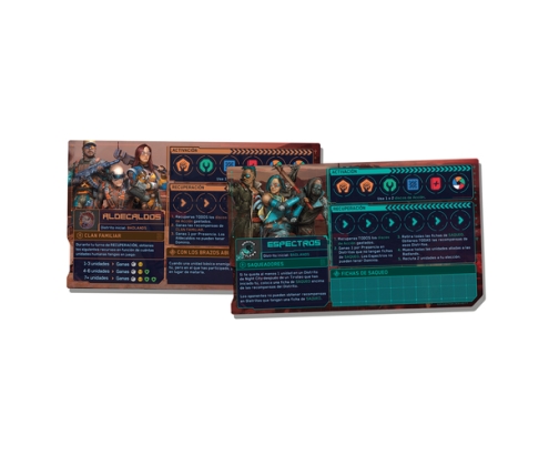 Asmodee CPG002ES juego de tablero Cyberpunk 2077: Familias y Proscritos 120 min Juego De Cartas Interpretación de roles
